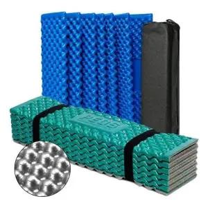 싱글 폴딩매트 1인용 코팅 쿠션감 휴대용 캠핑 차박 접이식 매트