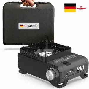 짐머만 국산 휴대용 미니 가스레인지 가스버너 이중안전차단 내연식화구 부탄버너 캠핑 가스렌지 야외