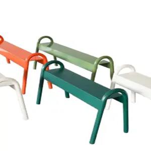 철제 벤치 베란다 의자 가든 카페 테라스용 스테인레스