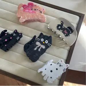 고양이 캣 집게 헤어집게 셀룰로오스 직사각 시리즈 소품샵 귀여운