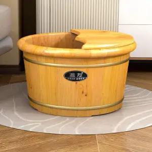 족욕기 가정용 건식 원목편백나무 히노끼 발 습식