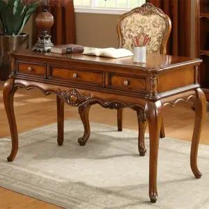 클래식 서랍 테이블 원목 서재 유럽풍 데스크 책상 엔틱