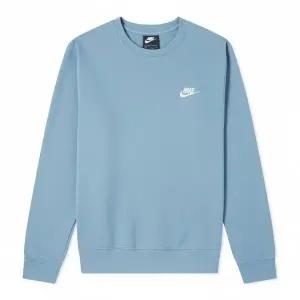 [아웃도어스/나이키]나이키 클럽 크루 기모 맨투맨 BV2662-424 파스텔 블루