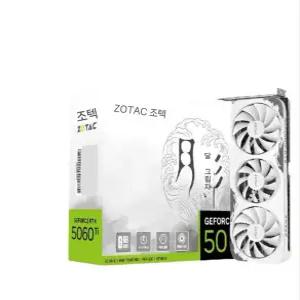 조텍 GeForce RTX5060Ti 16GB 8GB/ 12G그래픽카드 제품 월백 리퍼