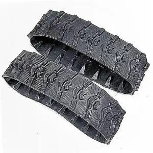 4륜 DIY 제작 무한궤도 고무 차량 ATV 자동차 트랙 카트