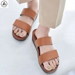 [애슬릿] 사무실 슬리퍼 발편한 키높이 통굽 3cm