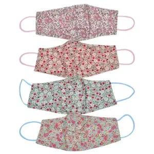[마이모노샵][마이모노샵] 여성용 꽃무늬 플라워패턴 통기성 면마스크 천마스크 (17255559)