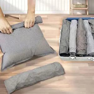 [셀러에이드]여행용 가방 압축 파우치 이불 옷정리함 여행 압축팩