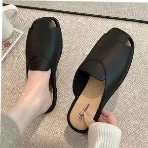 여성슬리퍼 데일리 직장인 선생님 사무실 용 로퍼형 슬리퍼 코디