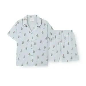 [갤러리아] [오르시떼] 여성 H010 벨보이루이 반소매 파자마 세트