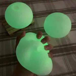 BS MD40KB68 대왕 빅 우유빵 호빵 말랑이 야광 형광 슬랑이 스트레스볼 타바 스퀴시 마시멜로우