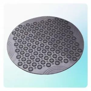 (색상 그레이)풋브러쉬 발세척매트 발각질제거기 발브러시