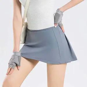 플리츠 PV93MQ38 운동 스커트 레깅스 속바지일체형 백포켓