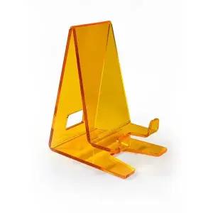 [셀러에이드]투명옐로우 대형 플로팅 스탠드 받침대 거치대 디스플레이용