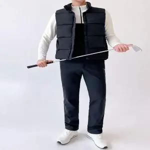 남성 ET46WK87 2컬러 다운블로우 골프웨어 컴포트 경량패딩조끼