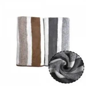 ( )극세사 페이스 타월 2매 세트 세면 수건 헬스장 미용실 여행용 부드러운 흡수