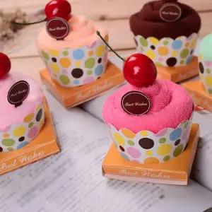 유치원 선물 케이크 타월 구디백 핸드 보답 생일 5color 인기템 답례품 프리미엄 타올 수건 단체 예쁜 어린