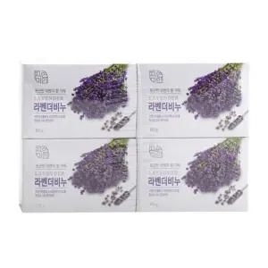 [비케이엠_62]무궁화 세안비누 샤워비누 90g 4입