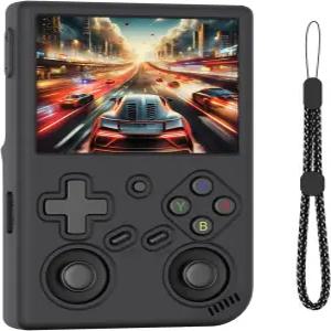 RG35XX Pro 레트로 휴대용 게임 콘솔 케이스용 방수 방진 및 충격 방지 기능이 있는 부드러운 실리콘 보호