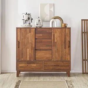 [다오름][착불배송] 토니아 전면 멀바우원목 E0 LPM 1200 아일랜드 다용도수납장