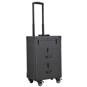 메이크업 가방 아티스트 가 웨딩 저장 학원 인치 레이어드 분장