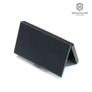 남성 명함 지갑 카드 홀더 슬림 디자인 가죽 소형 수납 포켓 휴대용