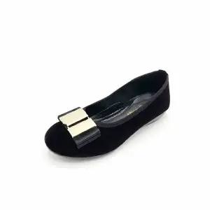[하프클럽/세자매]클래식 벨벳버클 포인트/ 여성구두 플랫 펌프스 2cm 국산