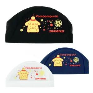 스완스 산리오 폼폼푸린 메쉬캡 수모 26SS 수영모자 SA-6PC