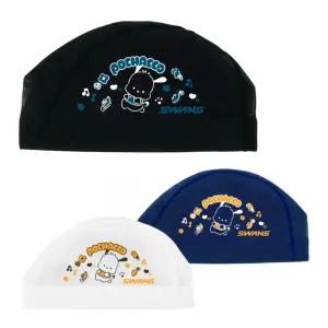 스완스 산리오 포챠코 메쉬캡 수모 26SS 수영모자 SA-6PC