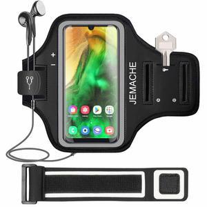 갤럭시 A56 A55 A54 암밴드 삼성 A52 A53 홀더 포함 제마체 방수 체육관 러닝 블랙