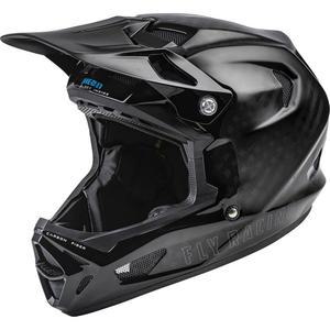 플라이 레이싱 WERX-R 카본 풀페이스 산악 자전거 헬멧 u2014 12K 쉘, RHEON AIS 보호, 삼중 밀도 EPS, TFV 환기, 퀵 릴리즈 치크 패드 다운힐 / BMX