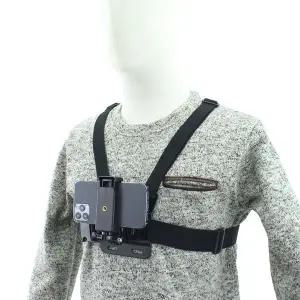 [셀러에이드]바디 스트랩 가슴 거치대 촬영용 소형 휴대용 거치대