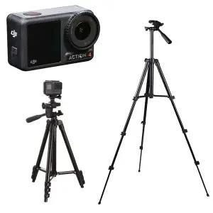 [셀러에이드]DJI 오즈모 액션 4 호환 액션캠 카메라 핸드폰 겸용 촬영 거치대