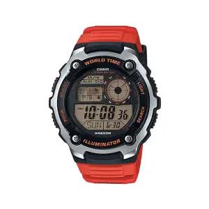 카시오 AE-2100W-4A 스포츠 디지털 남성 우레탄 시계