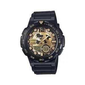 카시오 AEQ-100BW-9A 군인 스포츠 아웃도어 디지털 남성 우레탄 시계