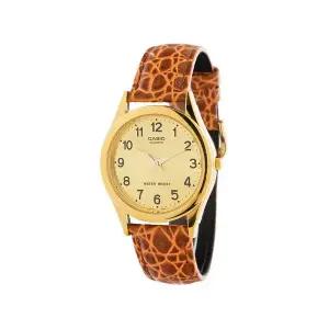 카시오 MTP-1093Q-9B 클래식 아날로그 남성 가죽 시계