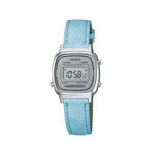카시오 LA670WL-2A 레트로 디지털 학생 여성 가죽 시계