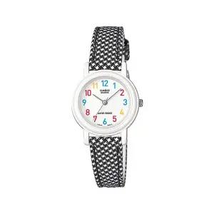 카시오 LQ-139LB-1B 아날로그 학생 여성 가죽 시계