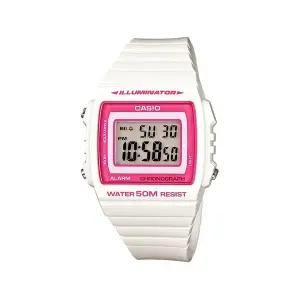 카시오 W-215H-7A2 빈티지 스퀘어 디지털 남성 우레탄 시계