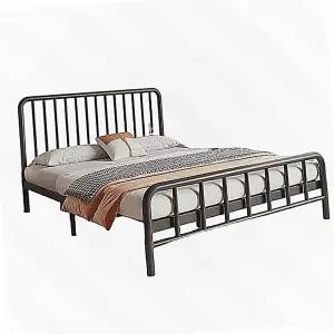 철재 평상형 조립 펜션 침대 원룸 프레임 북유럽 슈퍼싱글