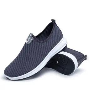 면혼방 캐주얼슬립온 데일리 남성 끈이없는운동화