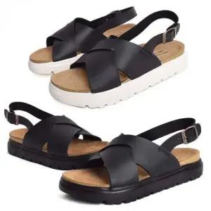 남성 스트랩 통굽 샌들 버클 오픈슈즈 여름 데일리 샌달