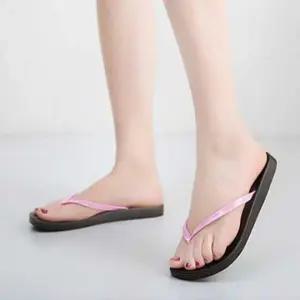 여성 여름 비치 조리 슬리퍼 가벼운 휴가용 쪼리 신발 250mm