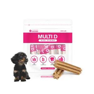 아오오랩 멀티디 유산균 가수분해츄 멀티D 강아지알러지껌 160g