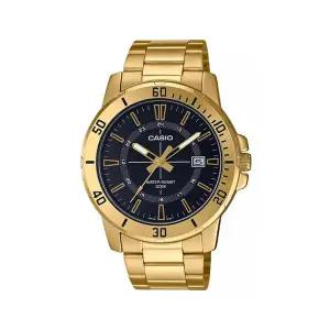 카시오 MTP-VD01G-1C 다이버룩 금장 아날로그 남성 메탈 시계