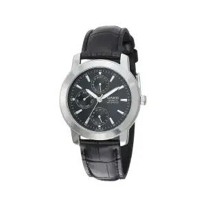 카시오 MTP-1192E-1A 클래식 데일리 아날로그 남성 가죽 시계