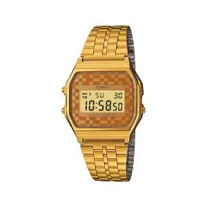 카시오 A159WGEA-9A 빈티지 골드 디지털 공용 메탈 시계