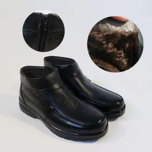 남성용 경량 겨울 방한 부츠 털안감 미끄럼방지 패딩 신발 389