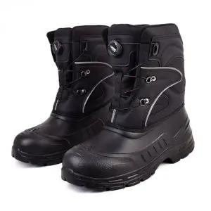 [에이치플러스몰]다이얼 보아털 방한부츠 남녀공용 겨울 방수 털신발 털부츠