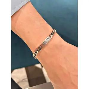 [정품] 구찌 고스트 태그 체인 팔찌- 실버 455321 J840 0701